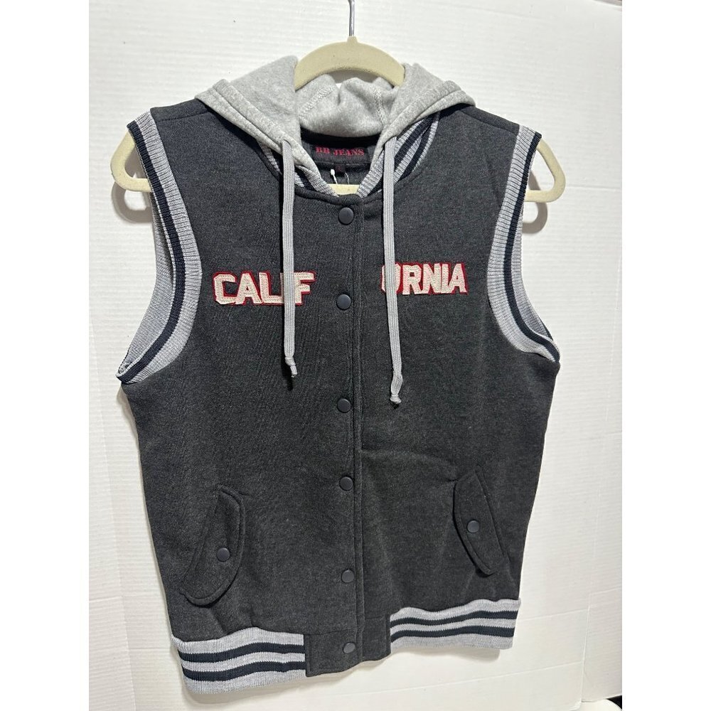 BB Jeans California varsity vest size L NWT